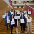Gesellschafter von proKlima mit Logos der Gesellschaften