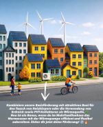 Bild des proKlima-Förderprogramms 2026 mit ergänzenden Informationen zur Wärmepumpe-Förderung