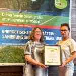 e.coSport Urkundenübergabe an TUS Davenstedt
