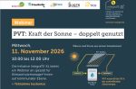 Newsbild zum Webinar IntegraTE-XL im November 2026